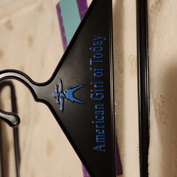 American Girl set of 2 hangers and ruler. - Picture 4 of 5